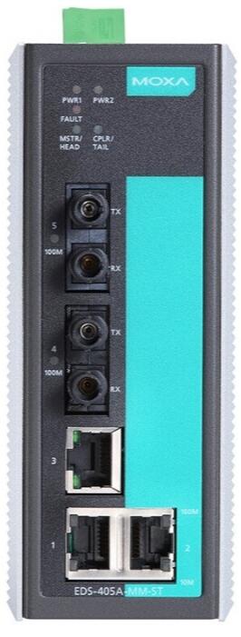 MOXA EDS-405A-MM-ST
