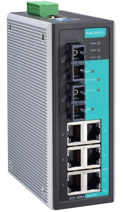 MOXA EDS-408A-MM-SC